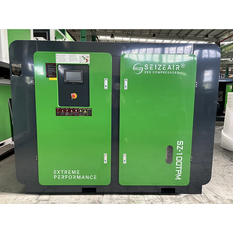 380V Industri PM VSD Kompresor Udara Sekrup Dua Tahap