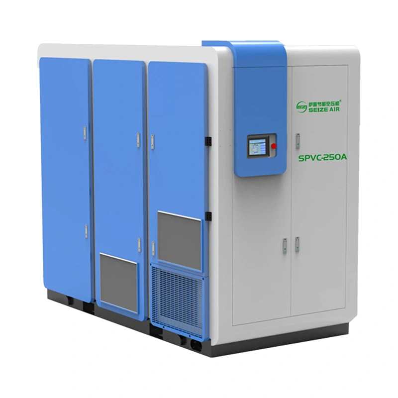 Efisiensi Tinggi PM VSD Oil Free Screw Blower