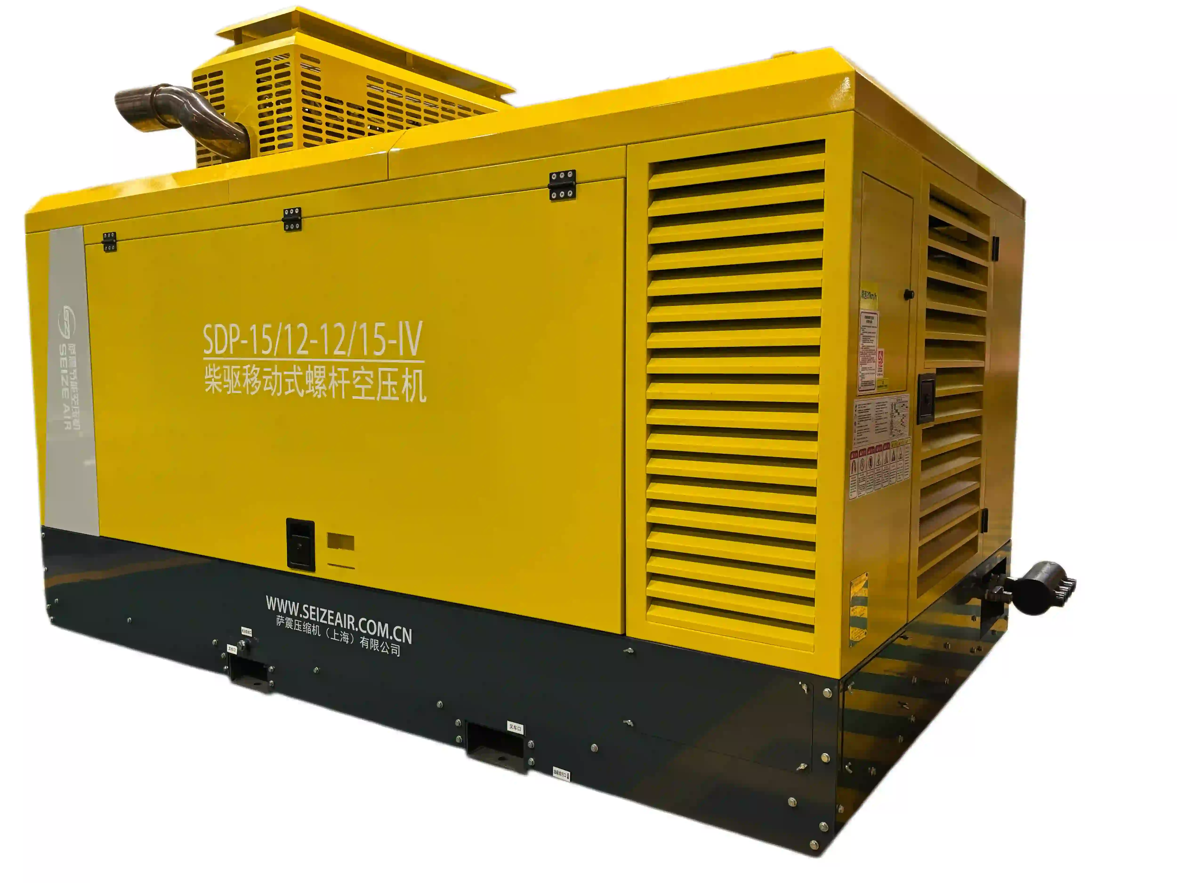 Kompresor Udara Portable Diesel Tahan Suhu Tinggi